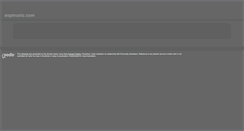 Desktop Screenshot of aopmusic.com